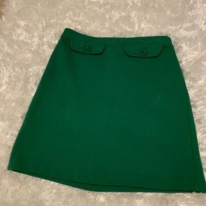 Boden Sixties Green Mini Skirt